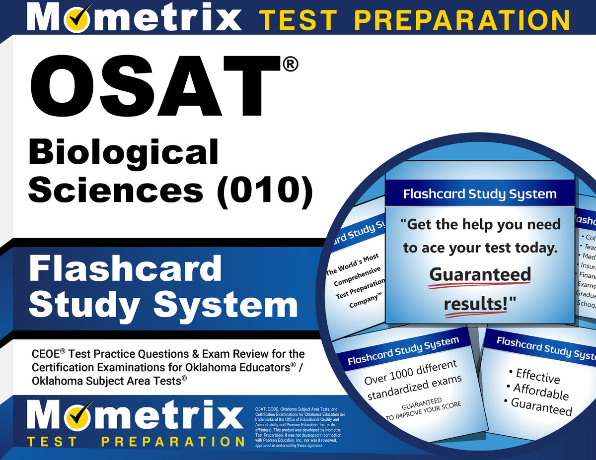 OSAT Biological Sciences (010) Flashcard Study System
