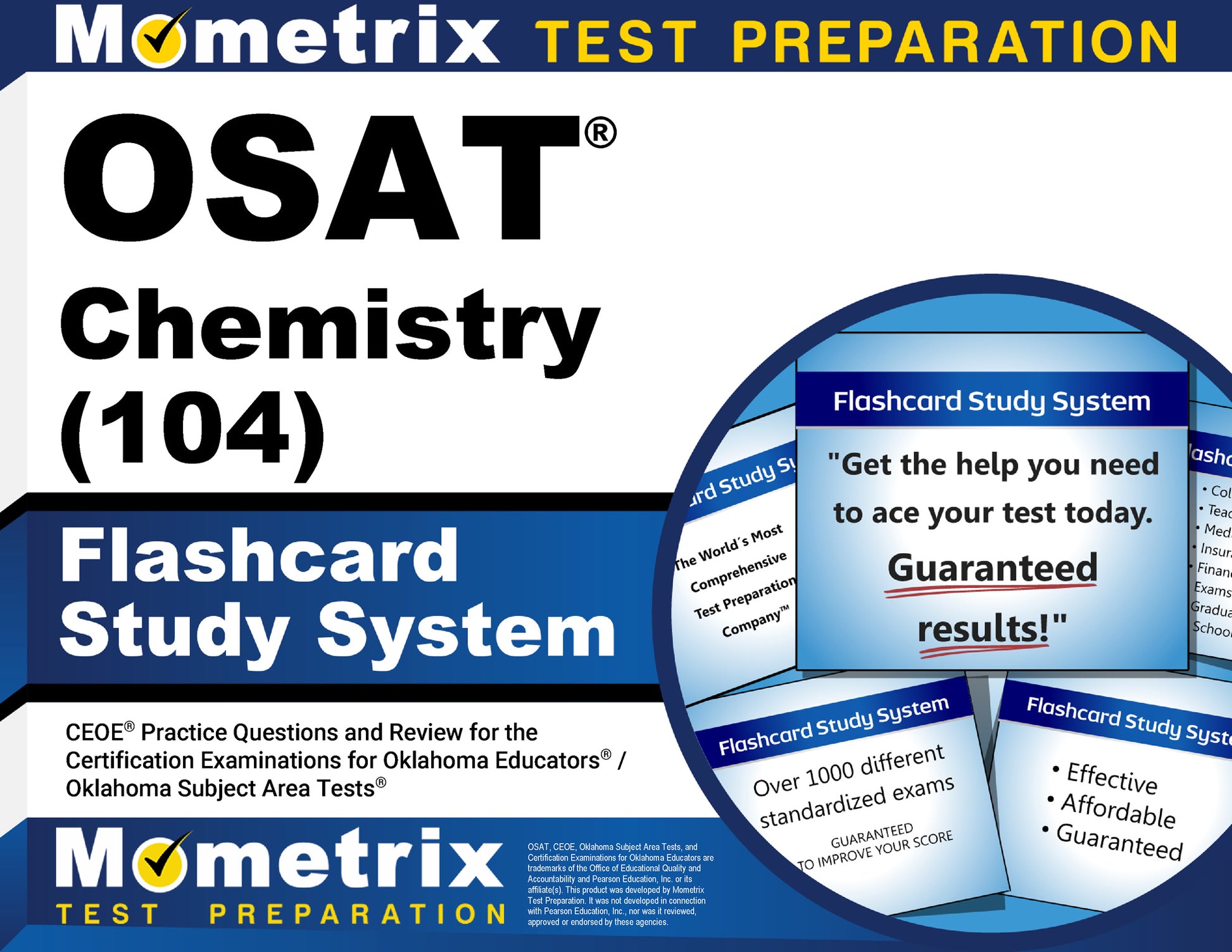 OSAT Chemistry (104) Flashcard Study System