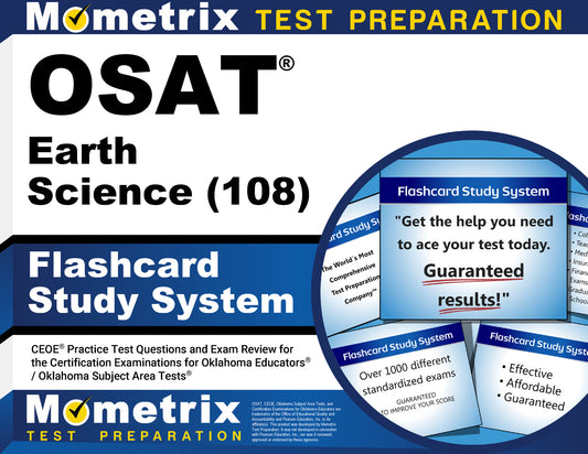 OSAT Earth Science (108) Flashcard Study System