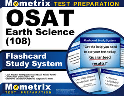 OSAT Earth Science (108) Flashcard Study System - -----