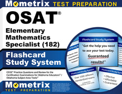 OSAT Elementary Mathematics Specialist (182) Flashcard Study System