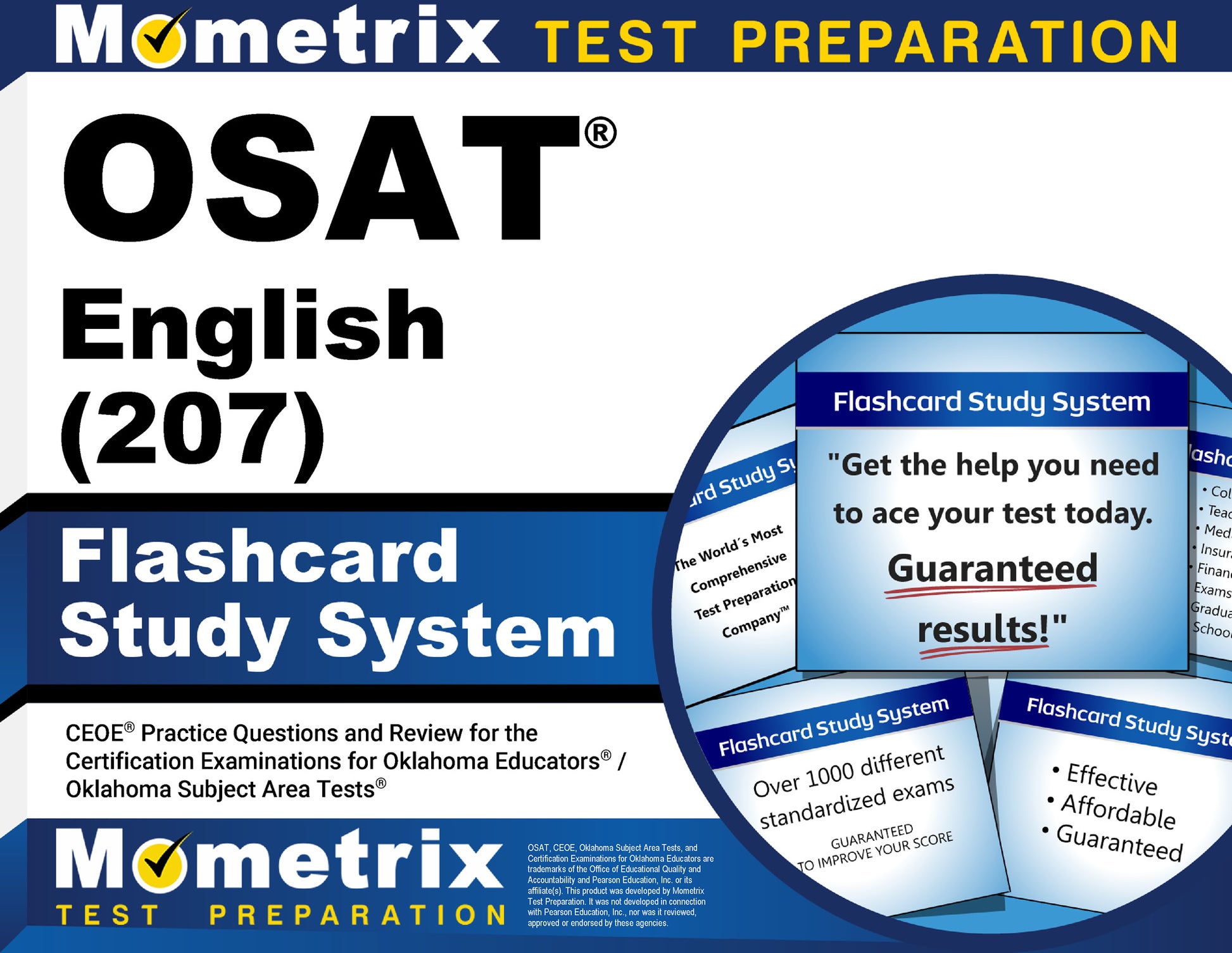 OSAT English (207) Flashcard Study System