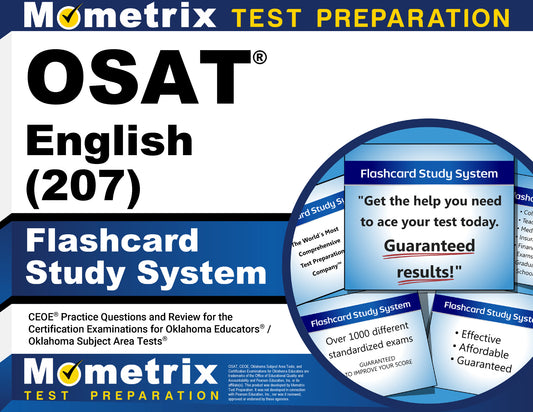 OSAT English (207) Flashcard Study System
