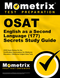 OSAT English as a Second Language (177) Secrets Study Guide (ebook access) - -