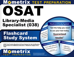 OSAT Library-Media Specialist (038) Flashcard Study System