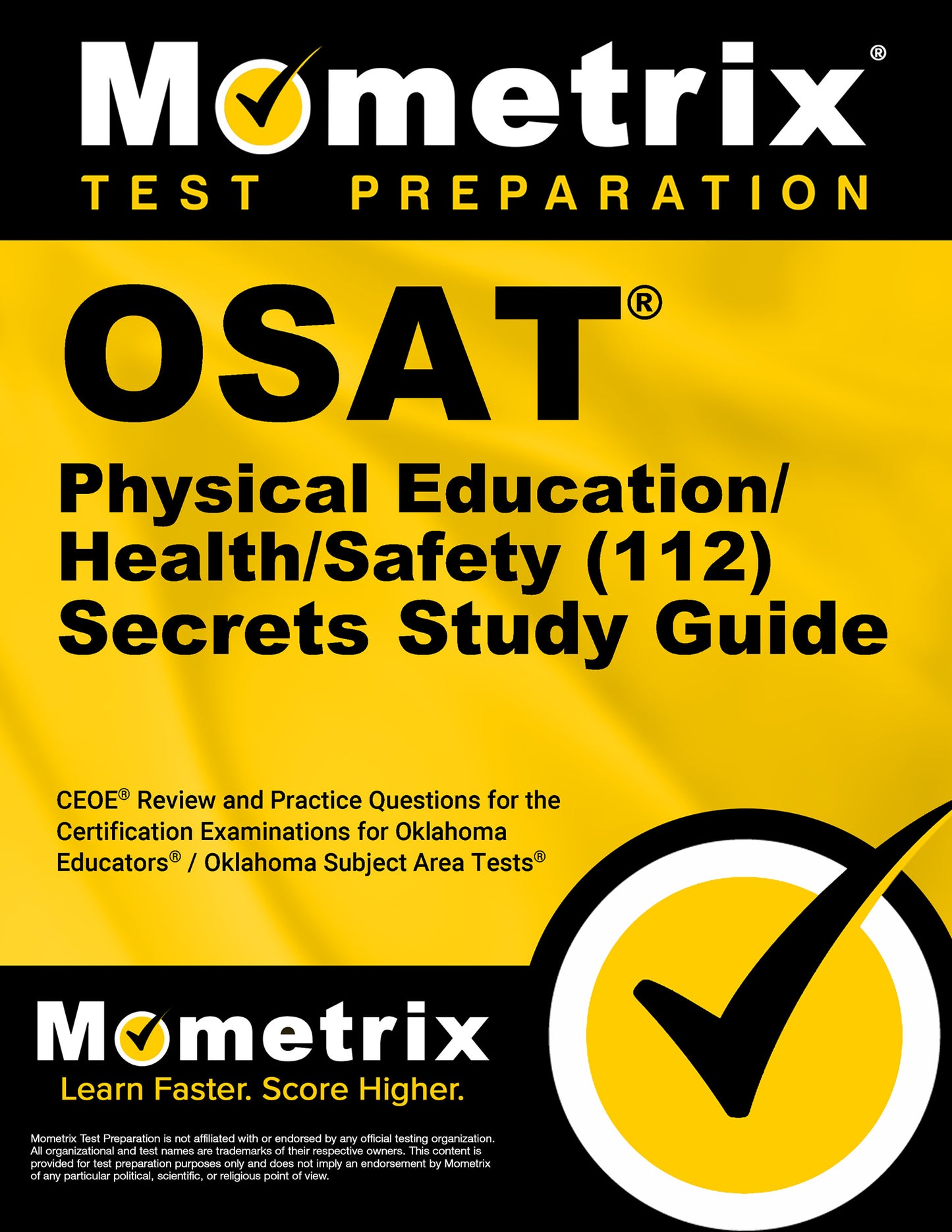 OSAT Physical Education/Health/Safety (112) Secrets Study Guide