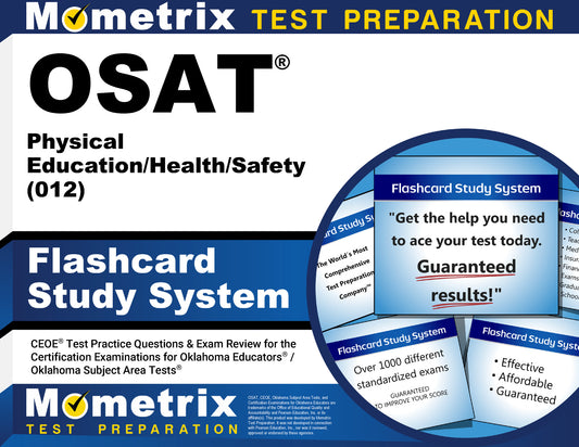 OSAT Physical Education/Health/Safety (012) Flashcard Study System