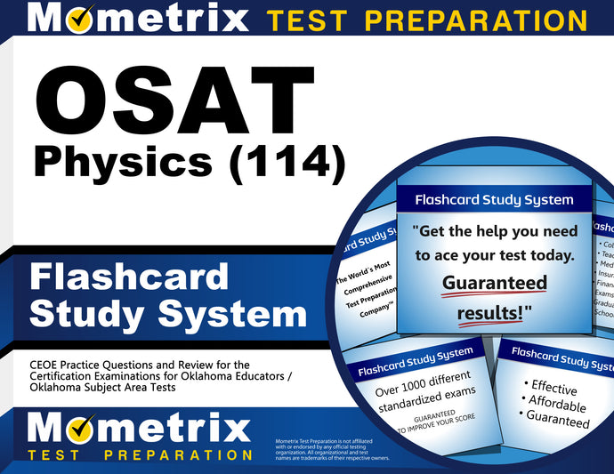 OSAT Physics (114) Flashcard Study System