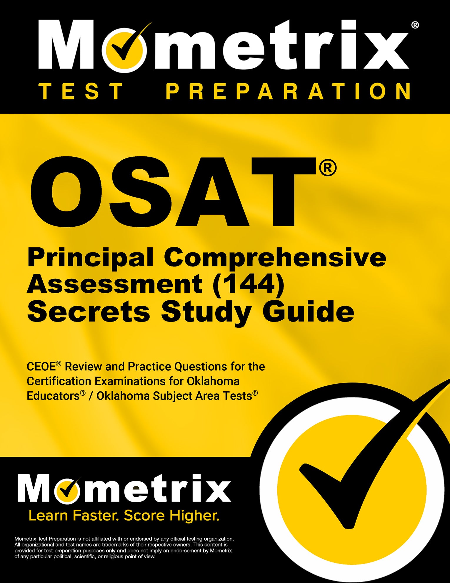 OSAT Principal Comprehensive Assessment (144) Secrets Study Guide