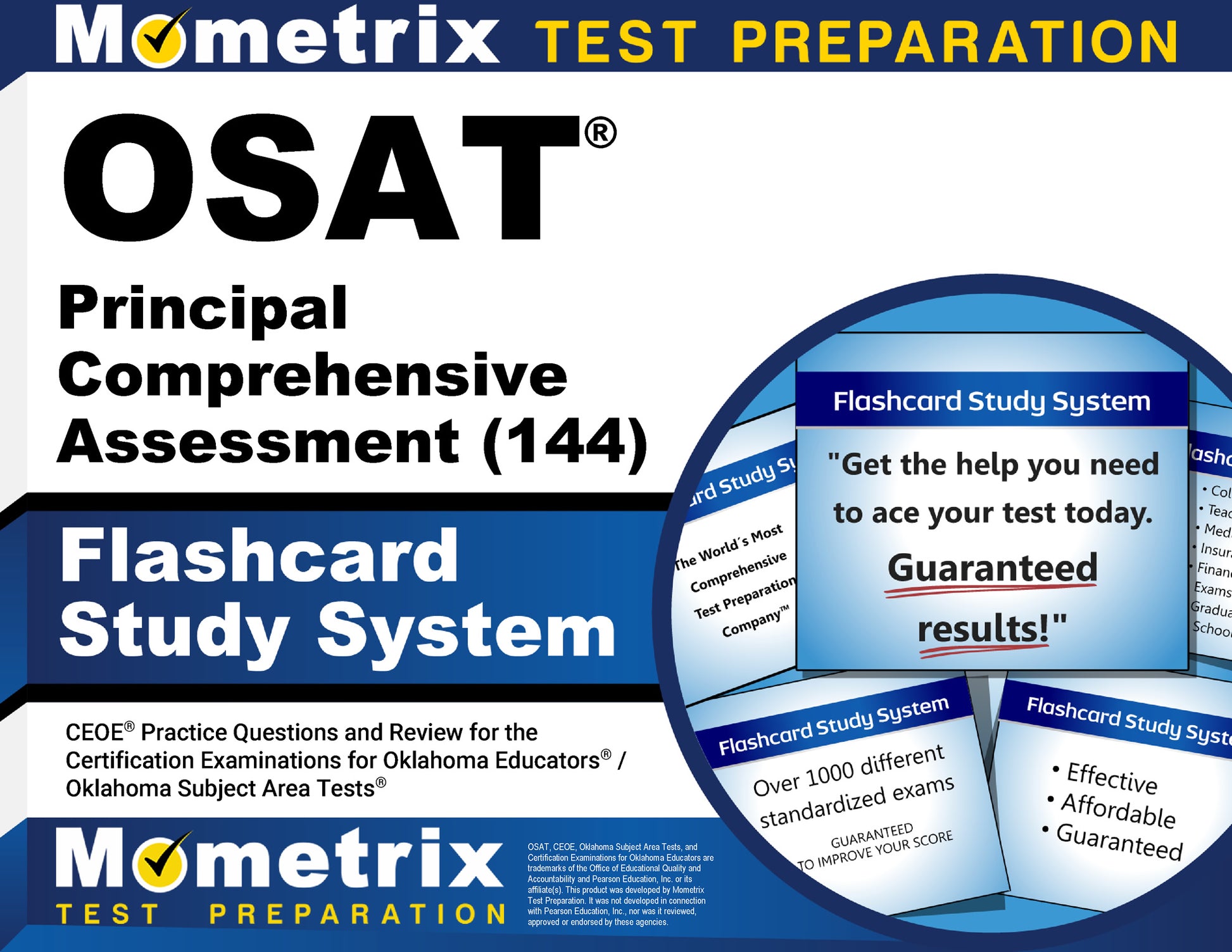 OSAT Principal Comprehensive Assessment (144) Flashcard Study System