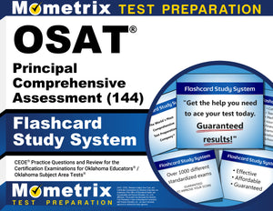 OSAT Principal Comprehensive Assessment (144) Flashcard Study System