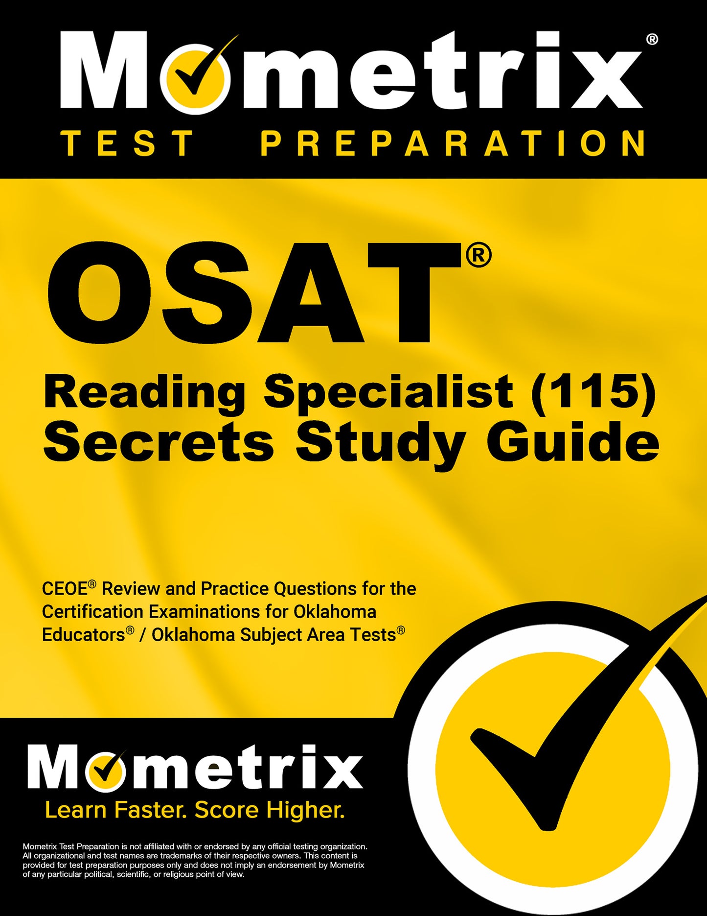 OSAT Reading Specialist (115) Secrets Study Guide
