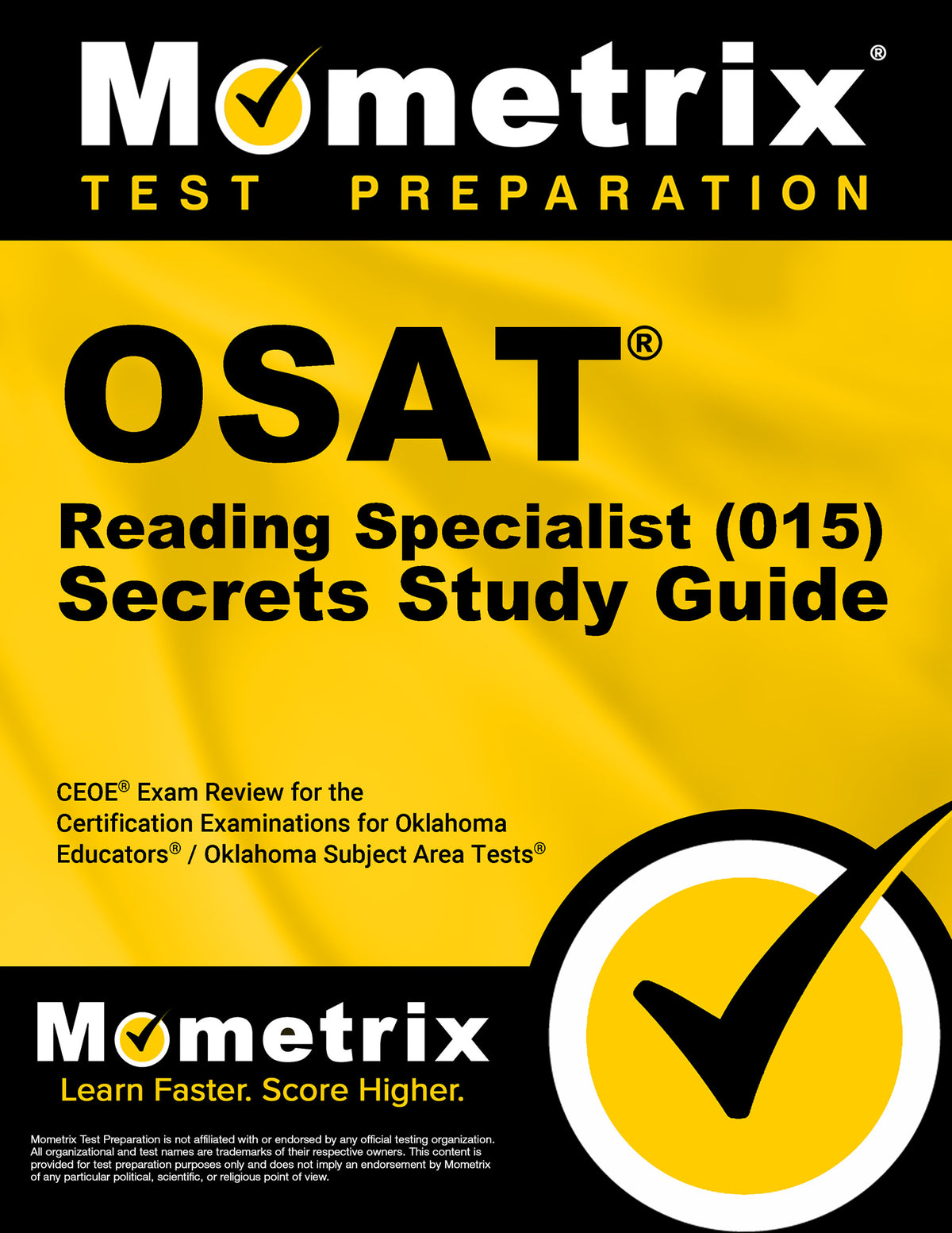 OSAT Reading Specialist (015) Secrets Study Guide