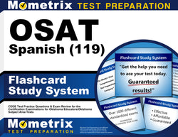 OSAT Spanish (119) Flashcard Study System - -----
