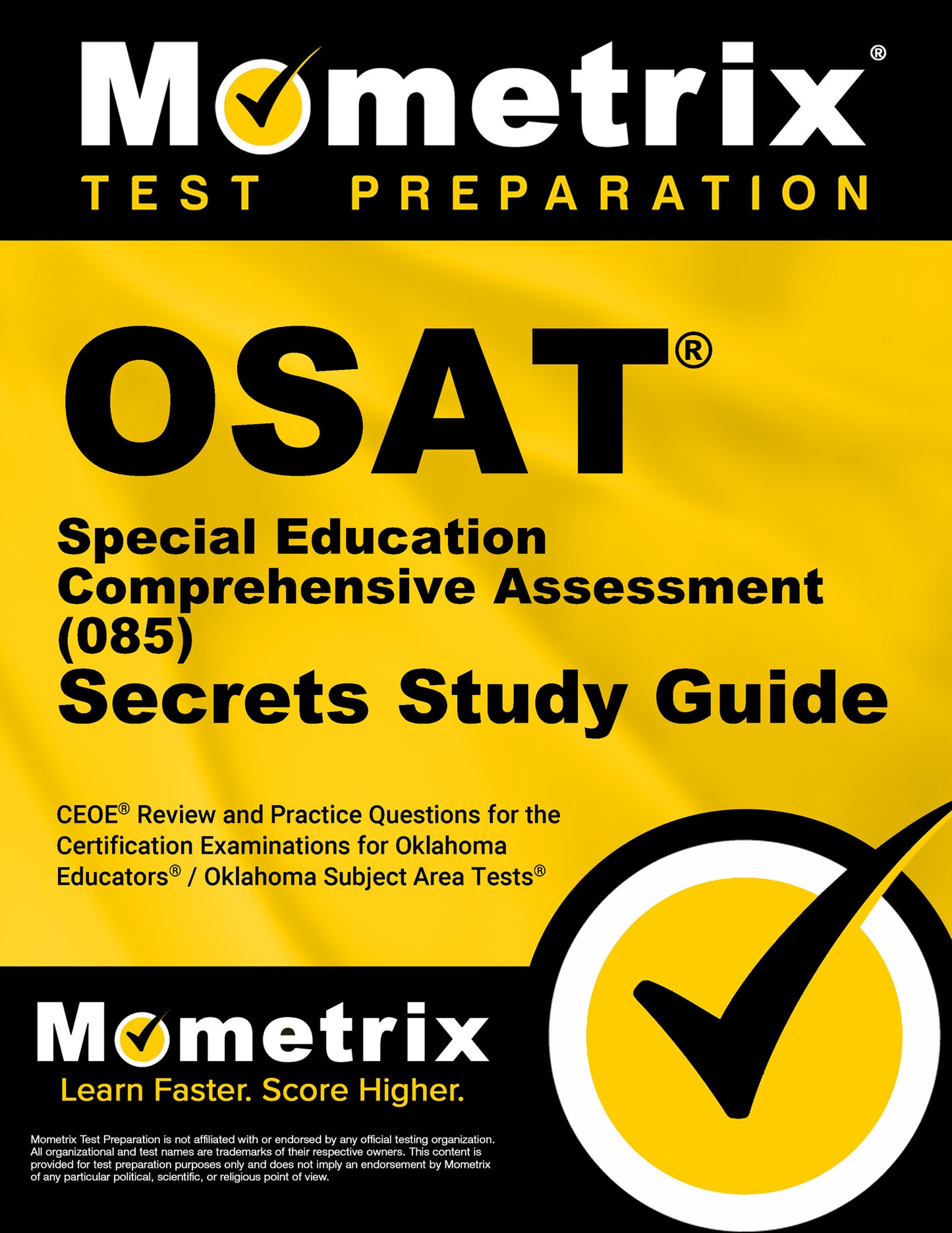 OSAT Special Education Comprehensive Assessment (085) Secrets Study Guide