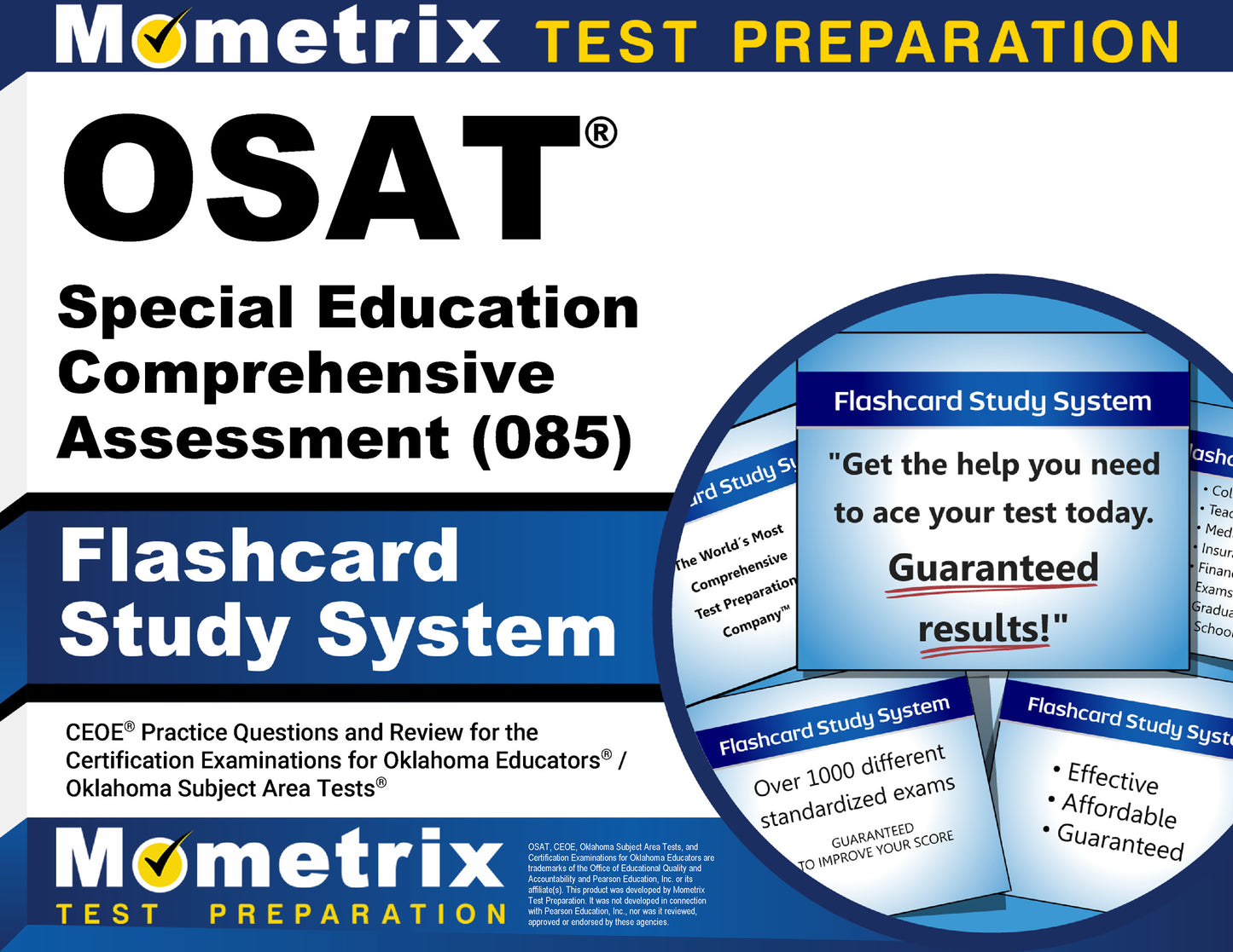 OSAT Special Education Comprehensive Assessment (085) Flashcard Study System