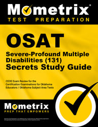 OSAT Severe-Profound/Multiple Disabilities (131) Secrets Study Guide (printed book) - -----