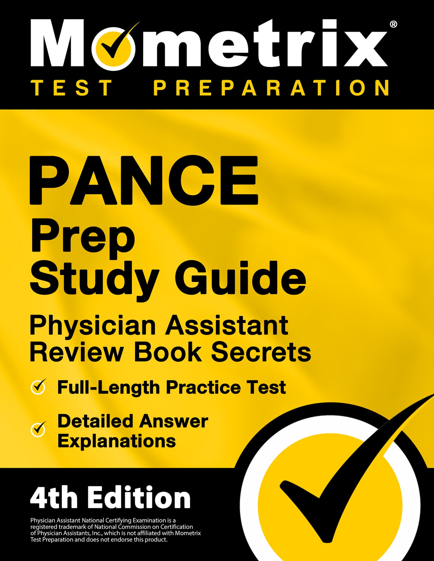 PANCE Prep Study Guide - Physician Assistant Review Book Secrets [4th Edition]