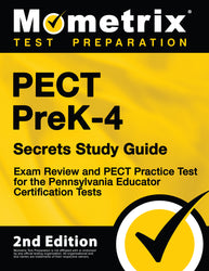 PECT PreK-4 Secrets Study Guide [2nd Edition] (printed book)