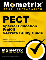 PECT Special Education PreK-8 Secrets Study Guide (ebook access) - -