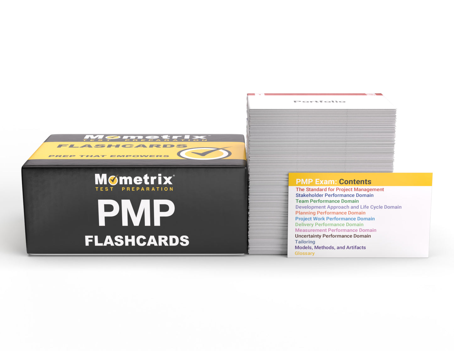 PMP Exam Prep 2026-2027: Project Management Study Cards (boxed)