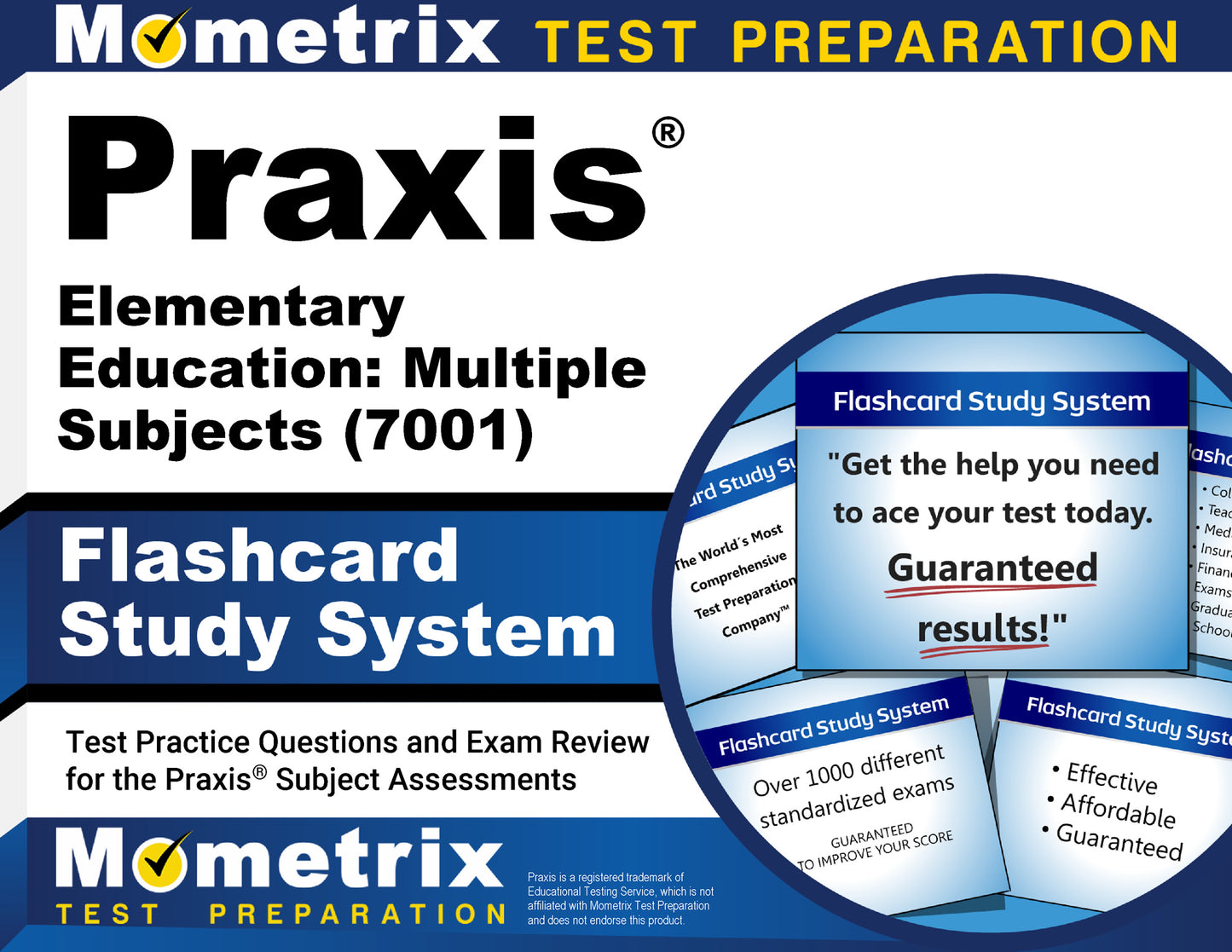 Praxis Elementary Education: Multiple Subjects (7001) Flashcard Study System