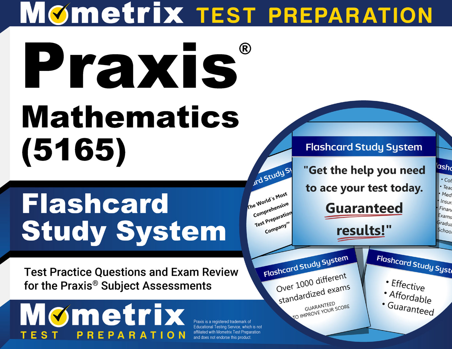 Praxis Mathematics (5165) Flashcard Study System