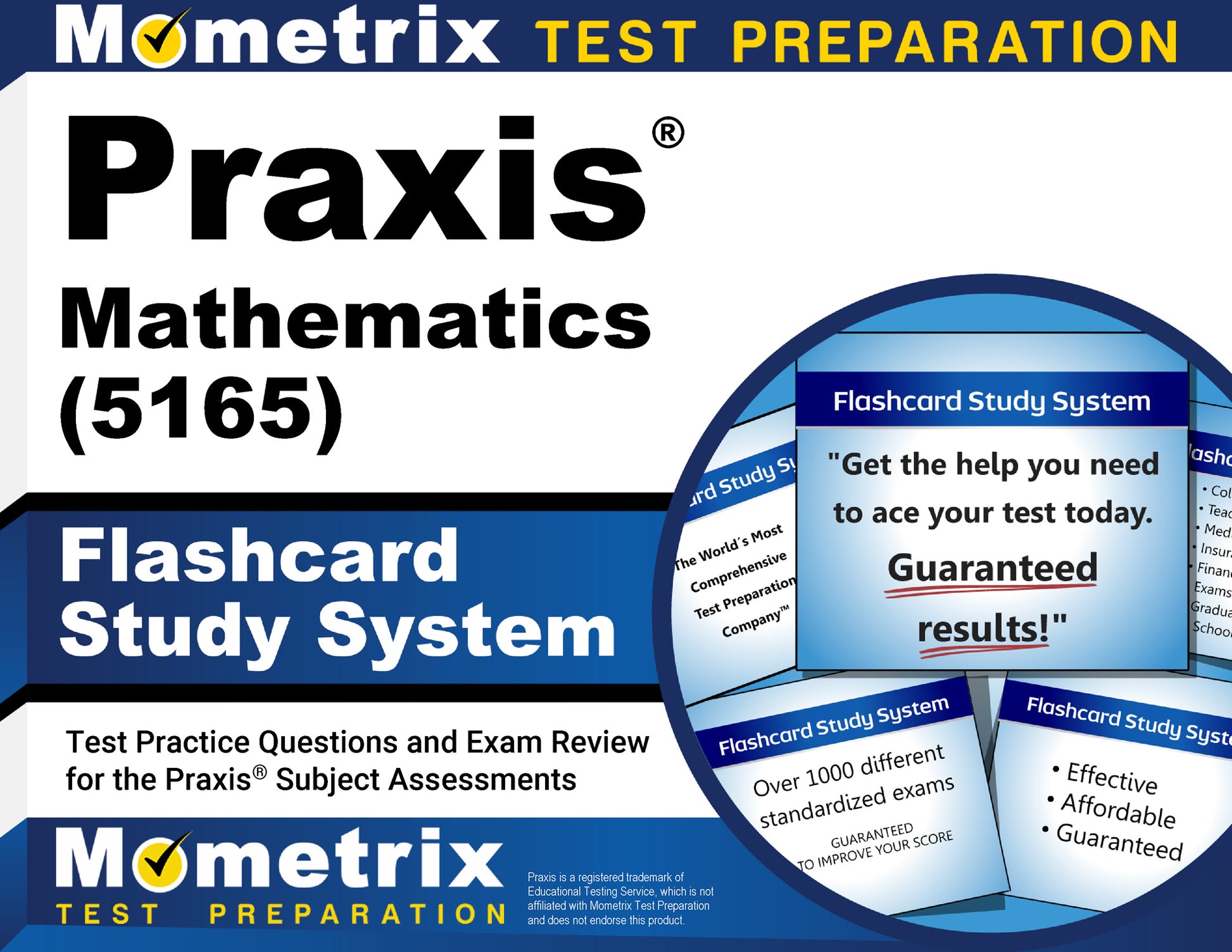 Praxis Mathematics (5165) Flashcard Study System