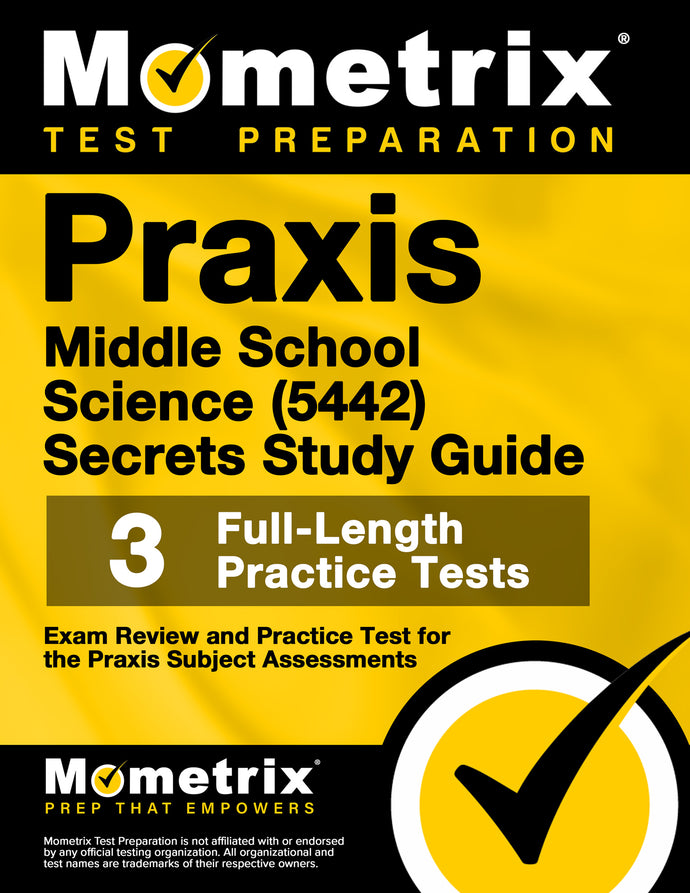 Praxis Middle School Science (5442) Secrets Study Guide (ebook access)