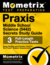 Praxis Middle School Science (5442) Secrets Study Guide (ebook access)