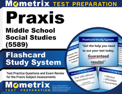 Praxis Middle School Social Studies (5589) Flashcard Study System