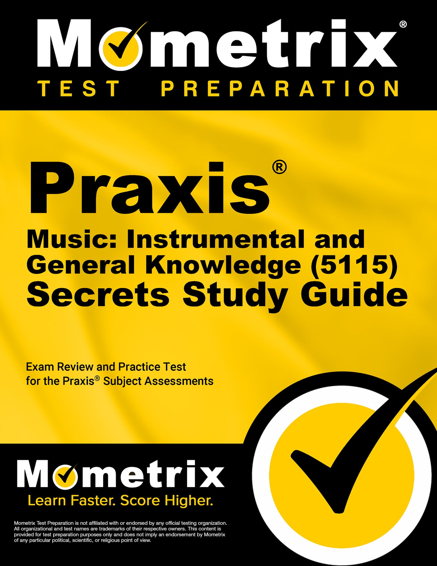 Praxis Music: Instrumental and General Knowledge (5115) Secrets Study Guide