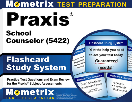 Praxis School Counselor (5422) Flashcard Study System