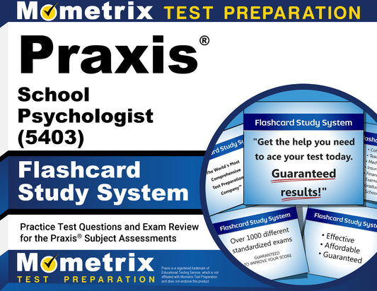 Praxis School Psychologist (5403) Flashcard Study System