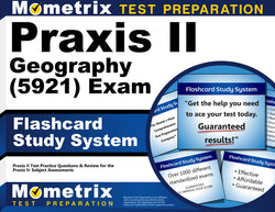 Praxis II Geography (5921) Exam Flashcard Study System