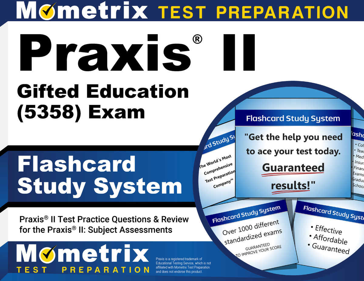 Praxis II Gifted Education (5358) Exam Flashcard Study System