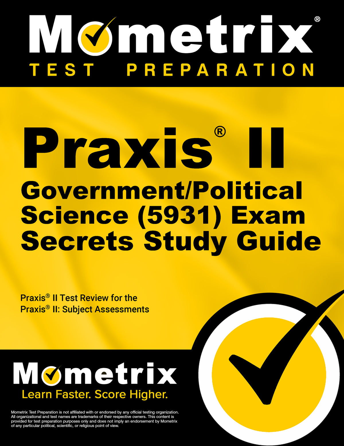 Praxis II Government/Political Science (5931) Exam Secrets Study Guide