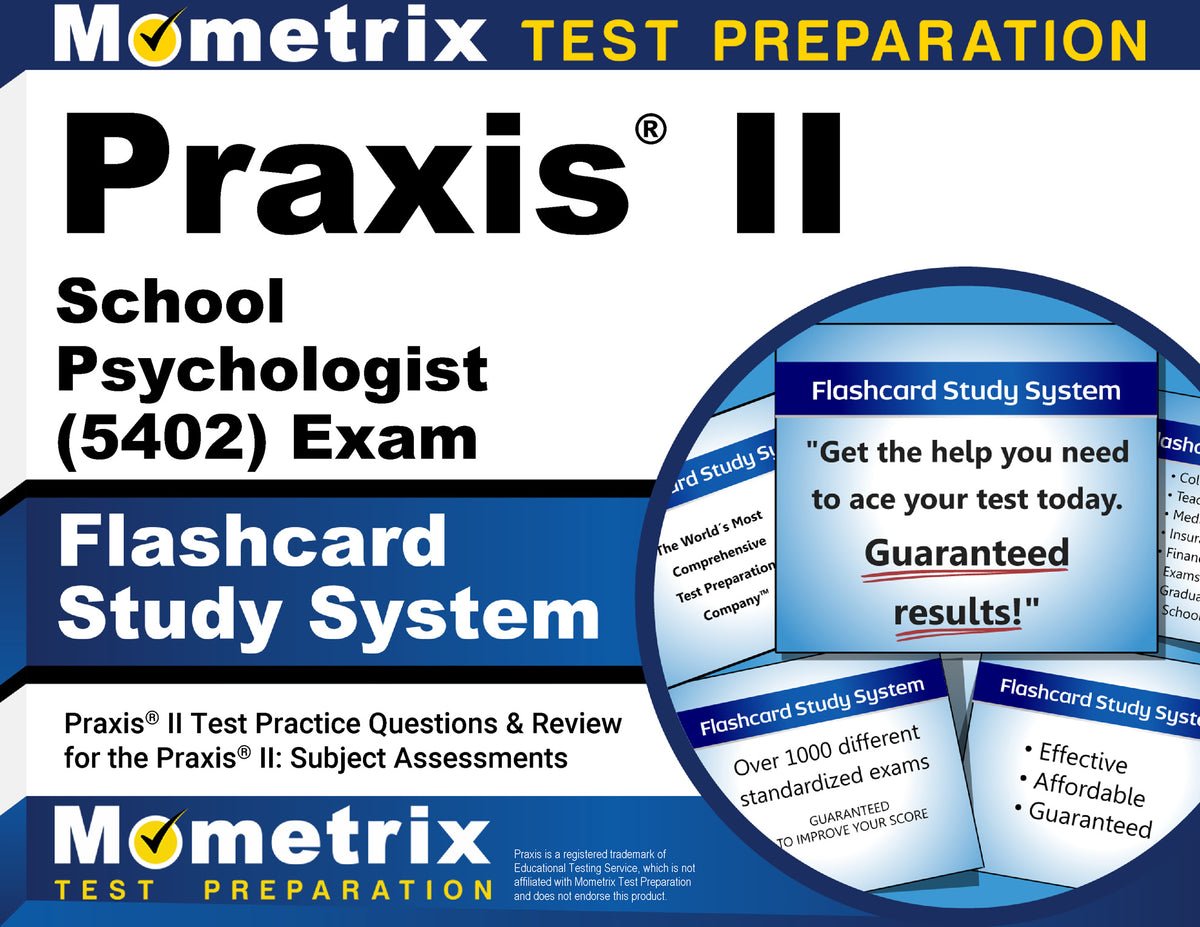Praxis II School Psychologist (5402) Exam Flashcard Study System