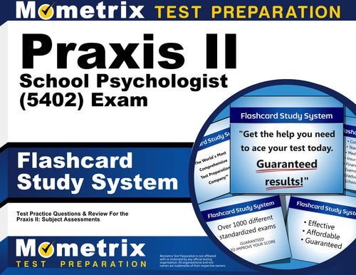 Praxis II School Psychologist (5402) Exam Flashcard Study System