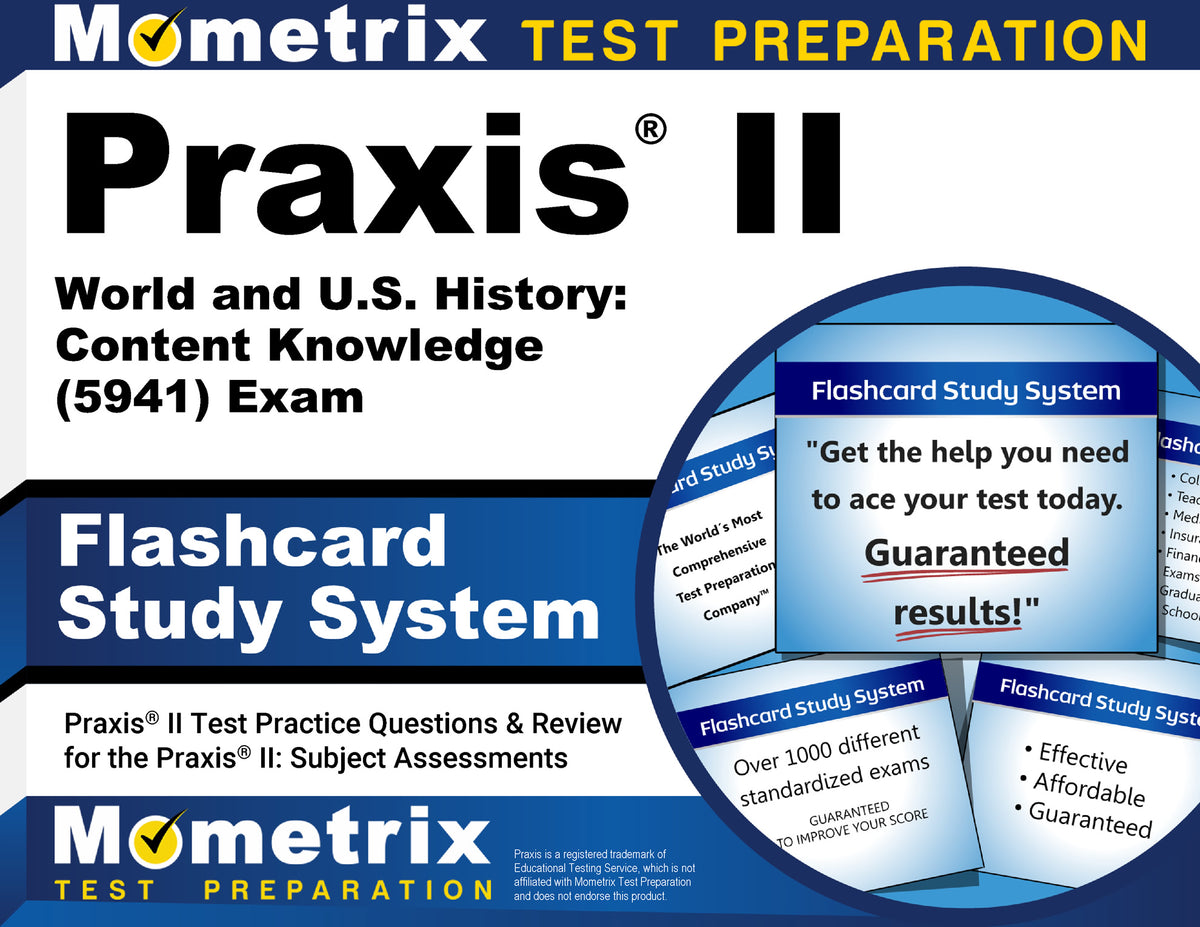 Praxis II World and U.S. History: Content Knowledge (5941) Exam Flashc ...