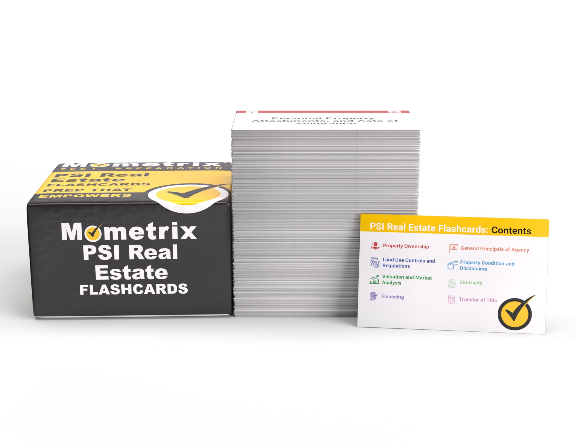 PSI Real Estate Study Cards 2026-2027 (boxed)