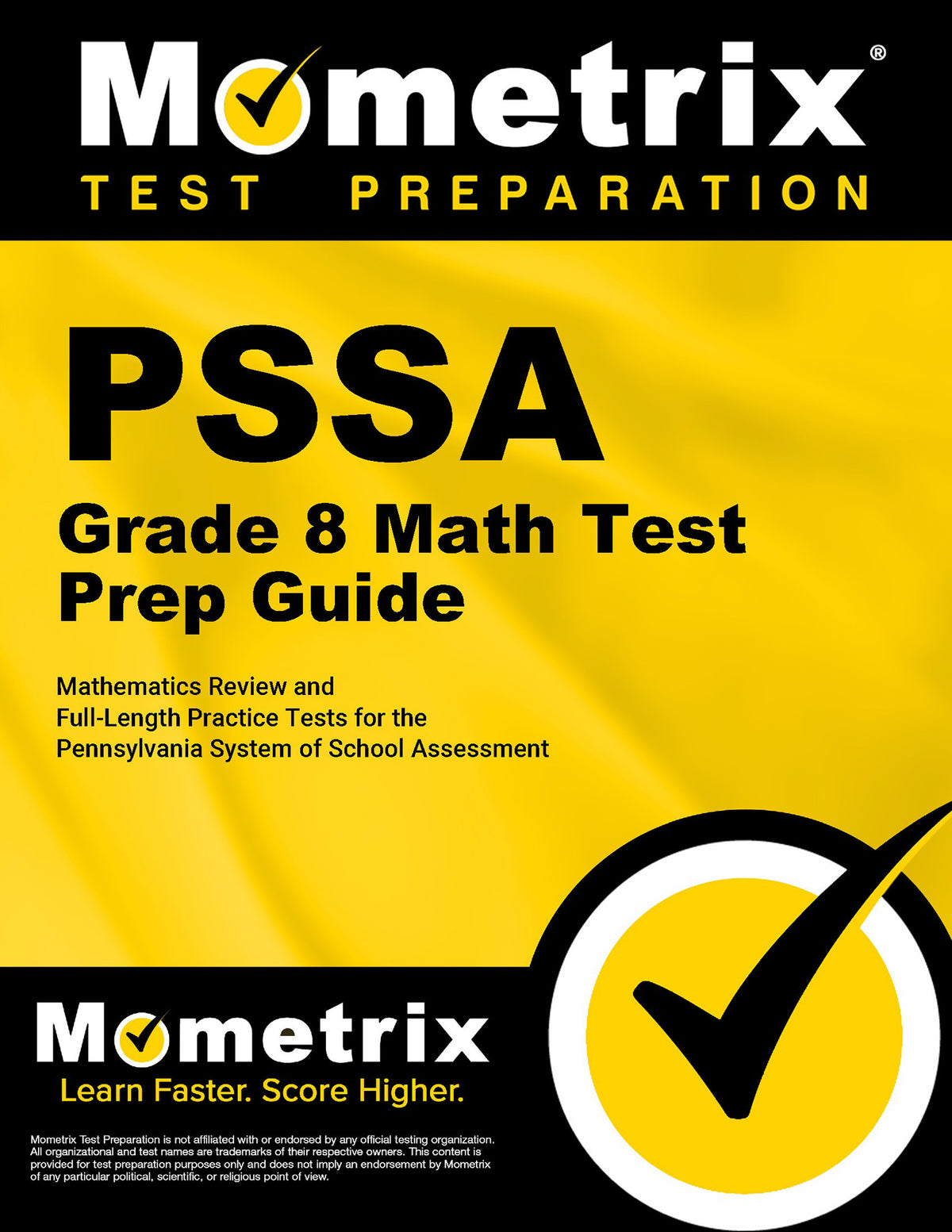 PSSA Grade 8 Math Test Prep Guide