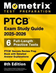 PTCB Exam Study Guide 2025-2026 - PTCB Secrets Review Prep Book [8th Edition] (printed book)