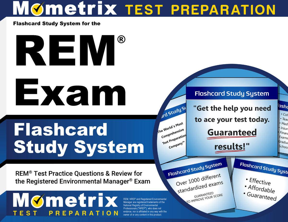 Flashcard Study System for the REM Exam