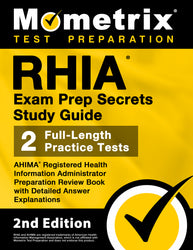 RHIA Exam Prep Secrets Study Guide [2nd Edition] (printed book)