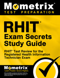 RHIT Exam Secrets Study Guide (printed book)