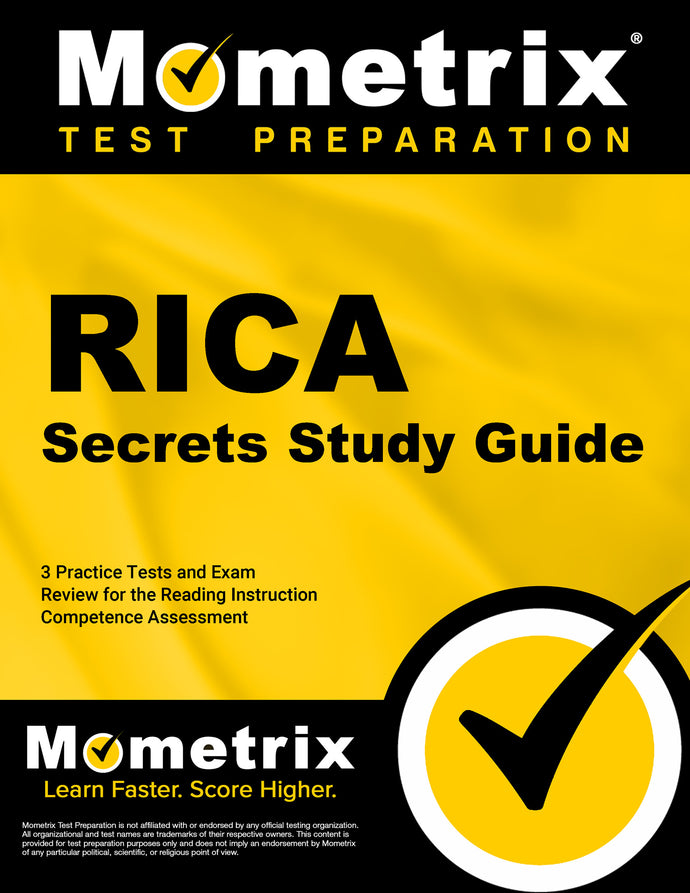 RICA Secrets Study Guide (printed book)