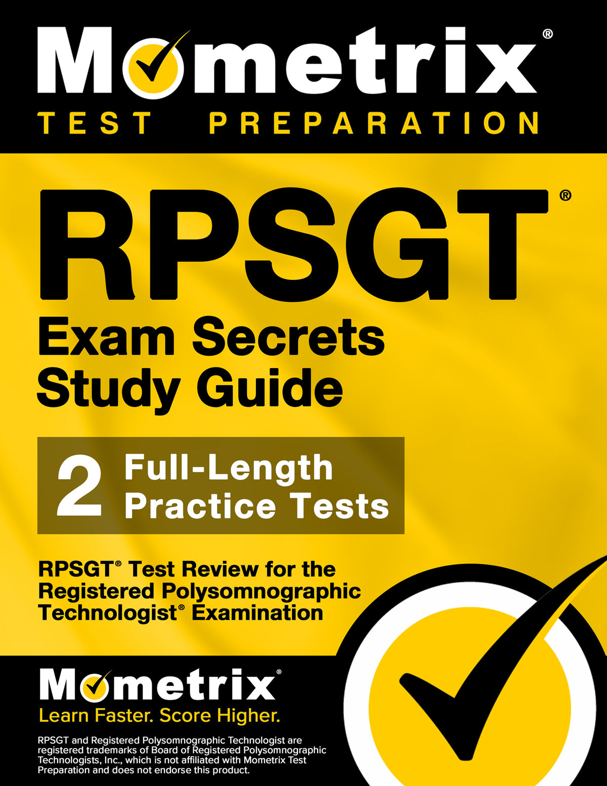 RPSGT Exam Secrets Study Guide (printed book)