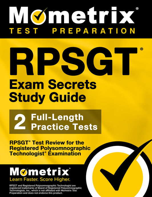 RPSGT Exam Secrets Study Guide (printed book)