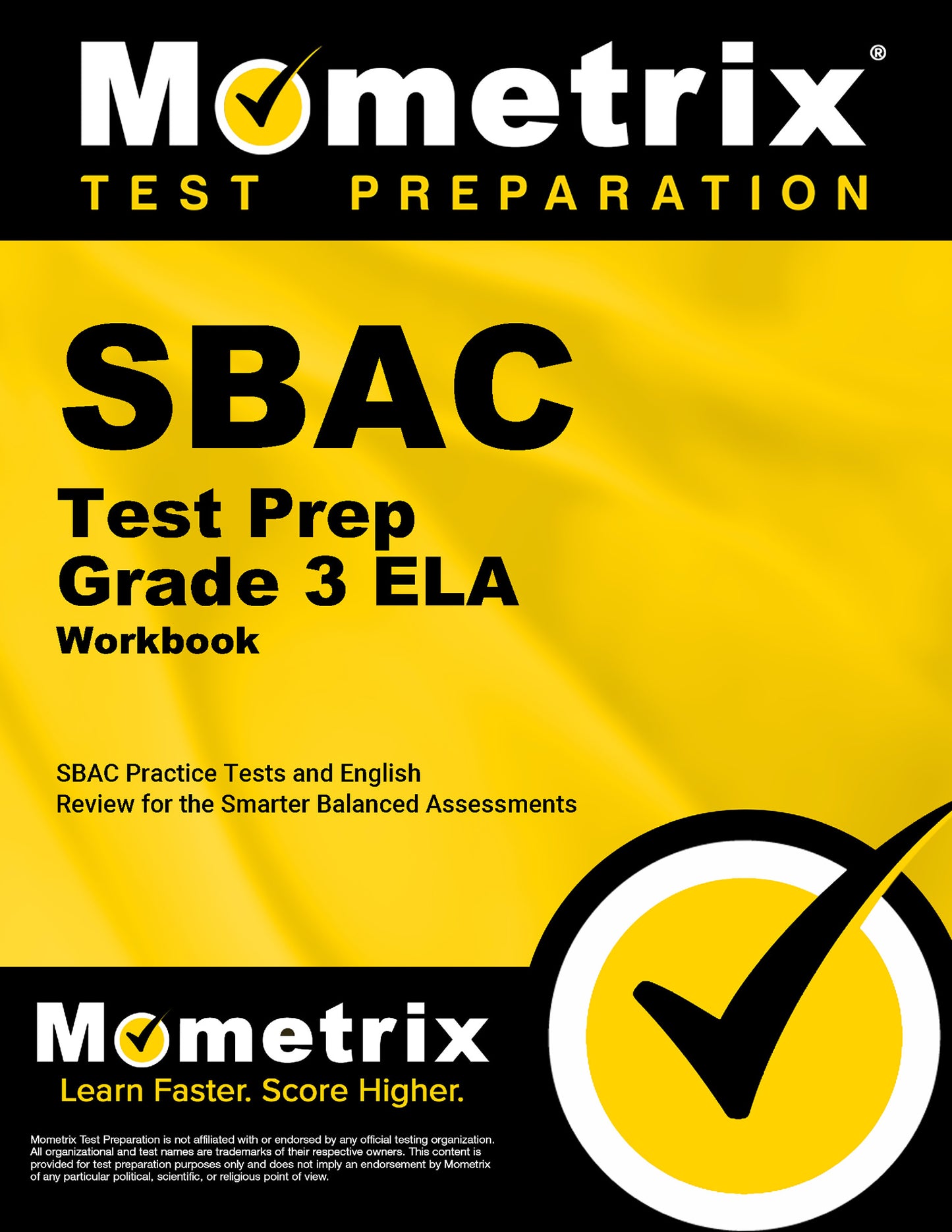 SBAC Test Prep Grade 3 ELA Workbook